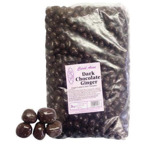 Carol Anne Dark Chocolate Crystalised Stem Ginger