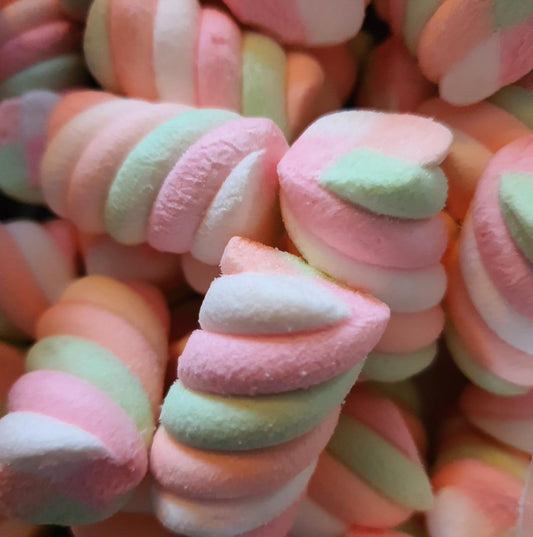 Rainbow Twister Marshmallows