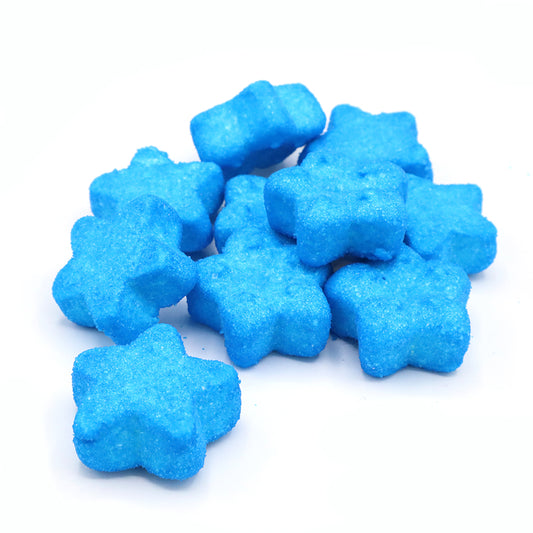 Marshmallow Blue Stars