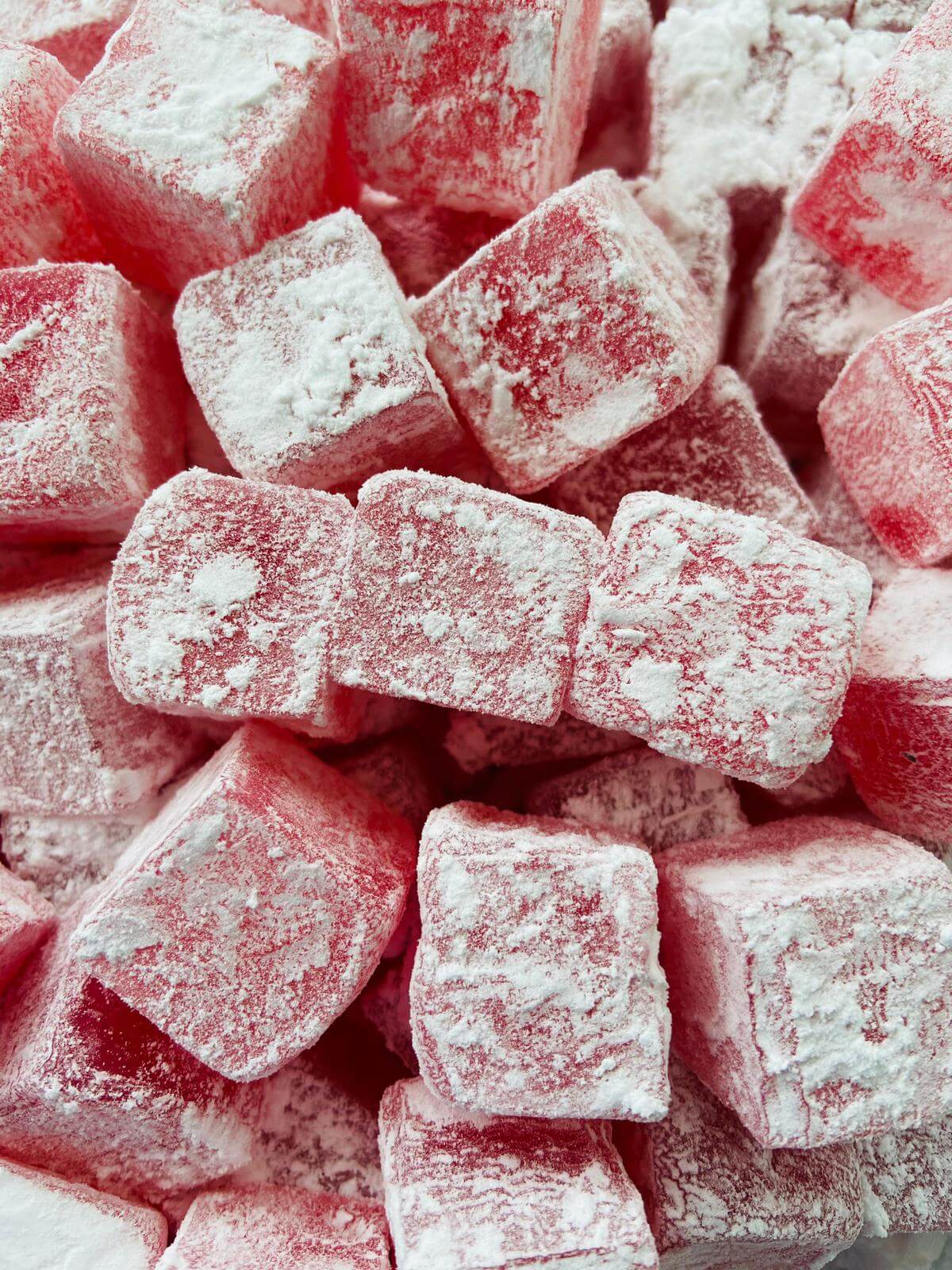 Strawberry Turkish Delight