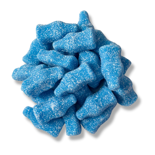 Vegan Fizzy Blue Bottles