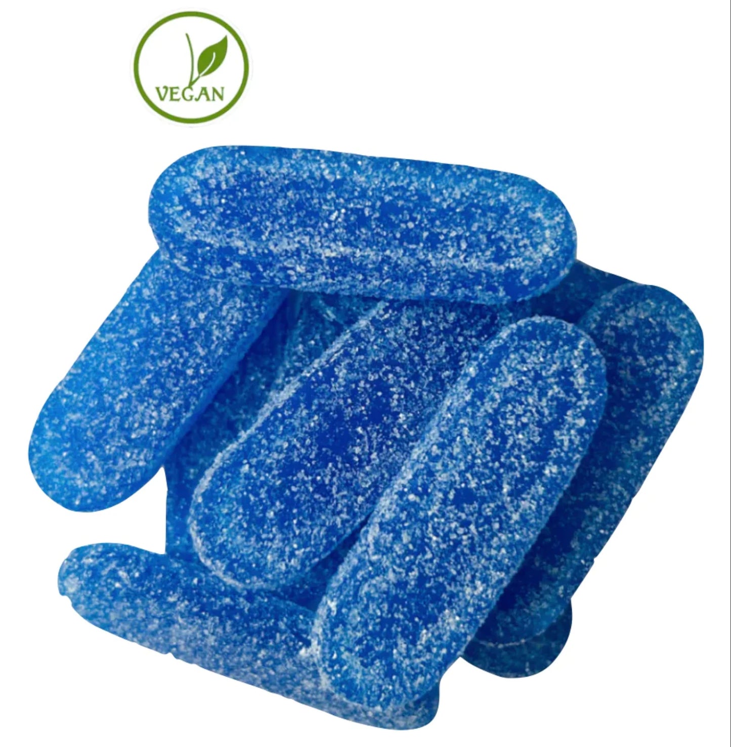 Vegan Fizzy Blue Tongues