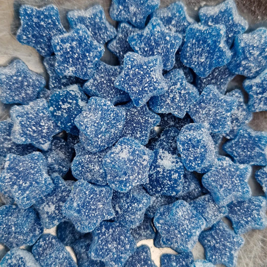 Vegan Blue Fizzy Stars